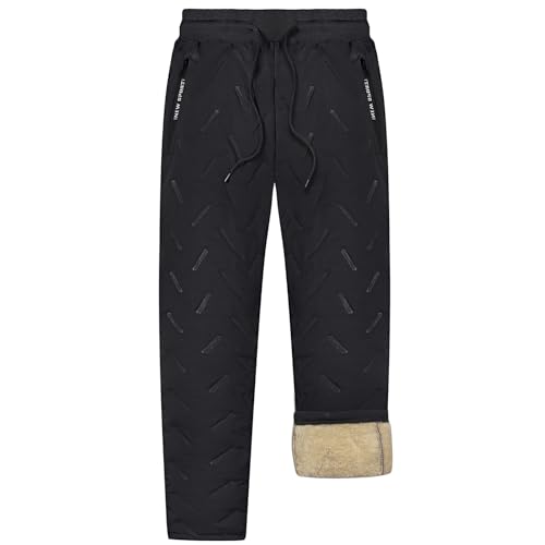 LBL Leading the Better Life Men's Winter Fleece Pants Sherpa Lined Sweatpants Active Running Jogger Pant3