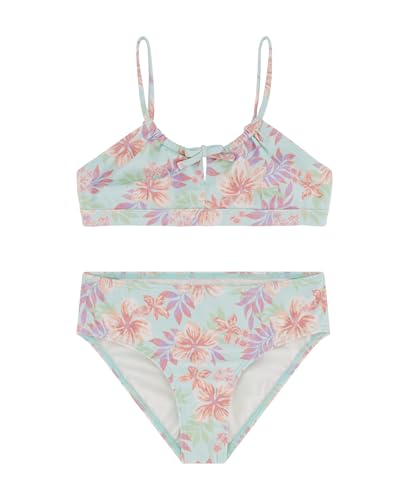 Image of Billabong Girls' Two-piece Bikini Swimsuit Set, UPF 50+ Sun Protection, Quick-Dry Bathing Suit