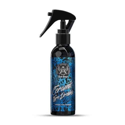 BadBoys Entretien des pneus en céramique 150 ml Noir pour pneus mats et brillants Pour pneus professionnels Entretien du caoutchouc Produit d'entretien de voiture