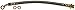 Dorman H621138 Rear Passenger Side Brake Hydraulic Hose Compatible with Select Kia Models