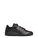 adidas Men's Forum Low Sneaker, Black/Black/Black, 11.5