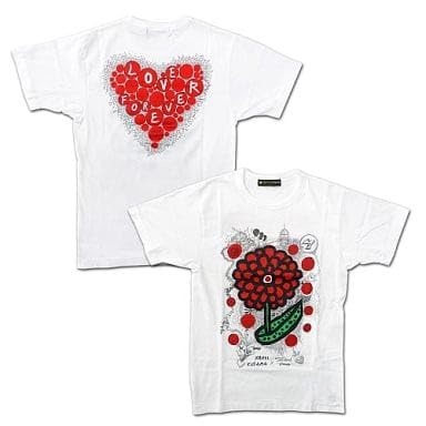 【草間*彌生 × 大野智】限定 24時間テレビ Tシャツ 白 Mのサムネイル