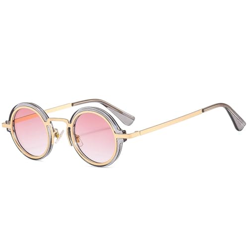 Lunettes de soleil rondes punk pour sublimer vos looks urbains et vos festivals