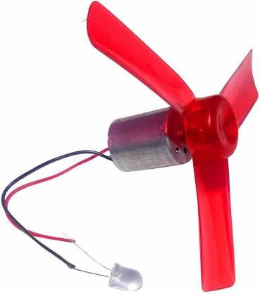 Lampion Electronics Dynamo Motor Generator Kids Science Project, 5Pcs Green LED 1K Ohm Resistor 5Pcs Educational Electronic Hobby Kit