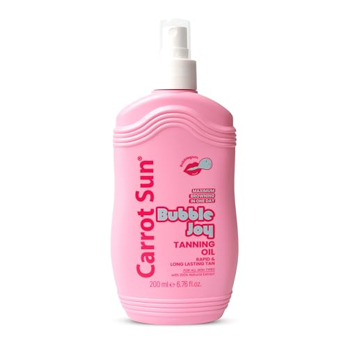 Carrot Sun Bubble Joy Tanning Oil 200ML