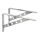 Entworfen für mittlere/große Regal Bücherregal, Messestand, Garten, externe Wand-Klammern etc. Verschluss Löcher können aufhängen die Dinge.