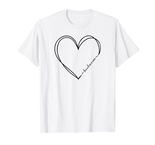 Libro e lettura Lover's Bookworm cuore grafica per lettori Maglietta