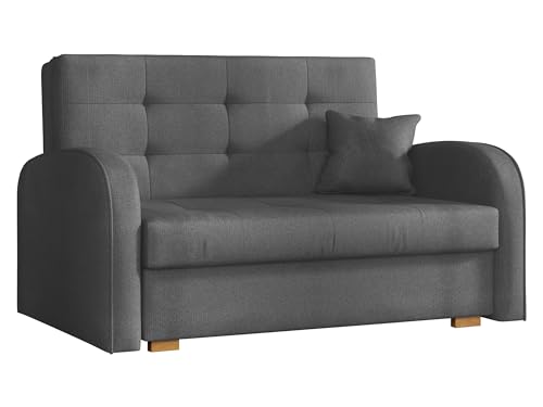 Mirjan24 Schlafsofa Viva Gold II mit Bettkasten, 2 Sitzer Polstersofa mit...