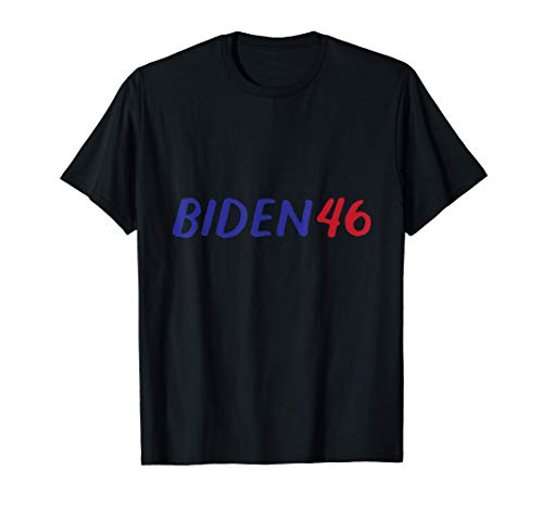 Voto Joe Biden 46 Presidente POTUS 2020 Elezione Democratico Maglietta