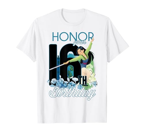 T-shirt Mulan Disney 16 ans : le cadeau d'anniversaire idéal pour ado