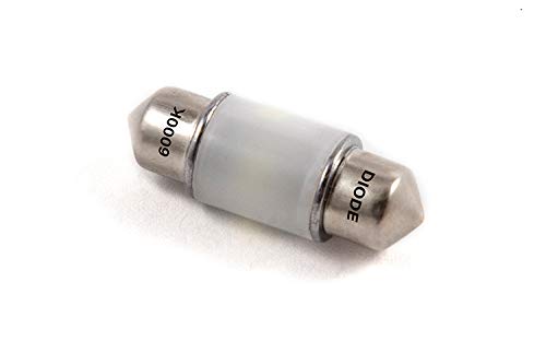 Diode Dynamics Dome Light LED compatible with Toyota FJ Cruiser 2007-2014 (one), 31mm Festoon HP6 Cool White (6000K)