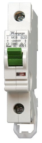 Preisvergleich Produktbild Kopp 722000083 Leitungsschutzschalter 1-polig B-Charakteristik, 20 A