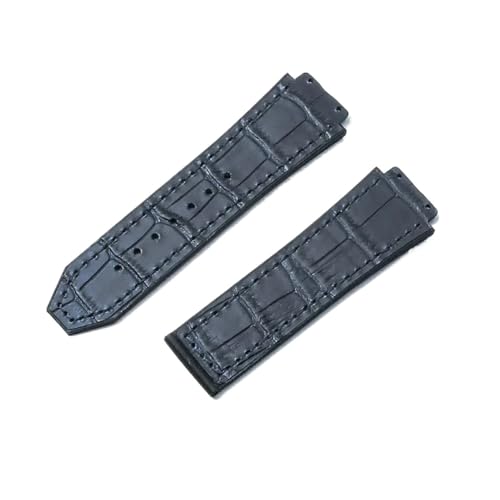 Bracelet Yubo 42 Fusion 19mm anti transpiration et boucle acier pour homme