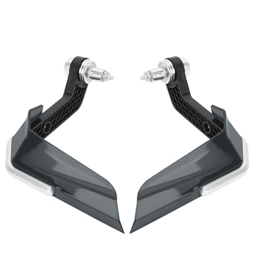 Protège-mains guidon moto argent pour Yamaha | Accessoire de protection et poignées