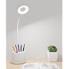 Btfarm Bureaulamp, tafellamp, leeslamp, voor kinderen, met 16 leds, 3 helderheidsniveaus, USB-oplaadbaar…