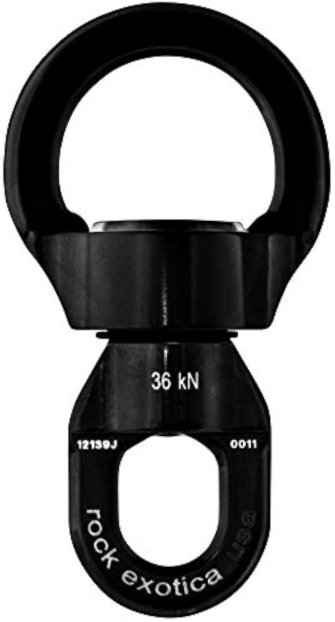 Rock Exotica Rotator Round Swivel Black