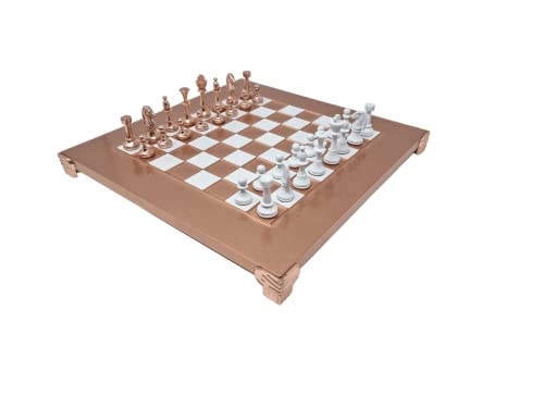 Jeu d'échecs haut de gamme en cuivre pour remplacer les échiquiers fragiles