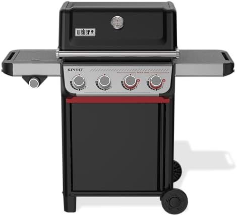 Weber SPIRIT 4-Burner Grill E-435 Liquid Propane Black