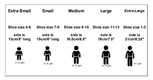 Polar Feet Nonslip Fleece Socks for Kids and Youth, Unisex2