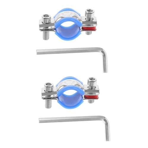 Abrazaderas para silla de oficina protector de acero inoxidable 2