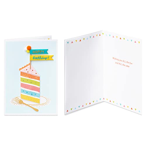 Image of Papyrus Deluxe Boxed Birthday Card Assortment, Bright Birthday (4-Count)
