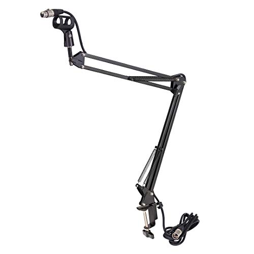 Soundsation St-50M - Asta Microfonica Da Tavolo Professionale Con Cavo Microfonico