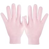 Vesidoloy Guantes Hidratantes Durante la Noche,Guantes antihumedad lavables, reutilizables y antideslizantes para manos secas - para dormir durante la noche Cuidado de manos secas para