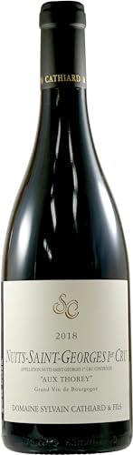 2018 �j���C �T�� �W�����W�� �v���~�G �N���� �I�[ �g���C �V�����@�� �J�e�B�A�[�� �ԃ��C�� 750ml Sylvain Cathiard Nuits Saintt Georges 1er Cru Aux Thorey