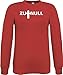 Shirtinstyle Sudadera Kicker para Null Futbolín - Rojo, XXL
