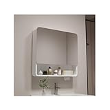 Améliorez votre salle de bain avec cette élégante armoire de salle de bain murale avec miroir. Conçu pour plus de commodité, il comprend un éclairage intégré et un trou pratique pour garder les mouchoirs secs et accessibles. Parfait pour organiser vos essentiels tout en améliorant votre décoration. Cette armoire élégante allie fonctionnalité et esthétique pour une touche moderne.