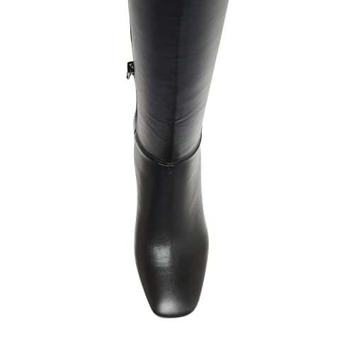 Take Your Style To The Next Level! Best Knee High Boots for Skinny Legs: 12 Perfect Fits for Women Over 50 13 Steve Madden Women's Lizah Knee High Boot, Black, 9