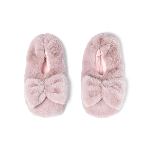 Hello Mello Cuddlers Heated Slippers Microwaveable Plush Soft Slippers for Women