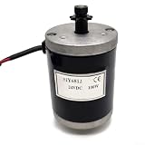 Motore CC da 100 W, 24 V, pignone a 9 denti, per scooter elettrico, motore