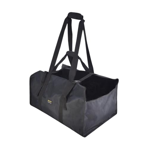 Gralara Bolsa de Almacenamiento de Leña, Bolso de Mano, Portador de Troncos para Barbacoa, Viajes, Camping