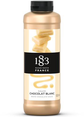 1883 Maison Routin Premium White Chocolate Sauce 500ml Bottle