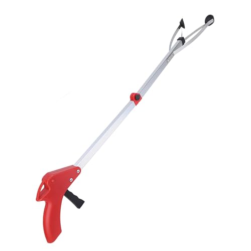 Image of Grabber Reacher Tool 32 Inch Foldable Pick Up Stick with Suction Cup, Heavy Duty Trash Claw for Elderly, Mobility Aid Reaching Assist Tool for Litter Picker, Arm Extension