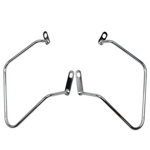 Moto Portapacchi Per Kawasaki Per W 400 W 650 W 800 Per W400 W650 W800 Supporto Per Borsa Laterale Supporto Per Borsa Da Baule Laterale Ricambi Per Moto Portapacchi Motocicletta(Chrome)