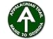 American Vinyl GREEN Round Appalachian Trail MAINE TO GEORGIA Sticker (hiking at appalachain hike)