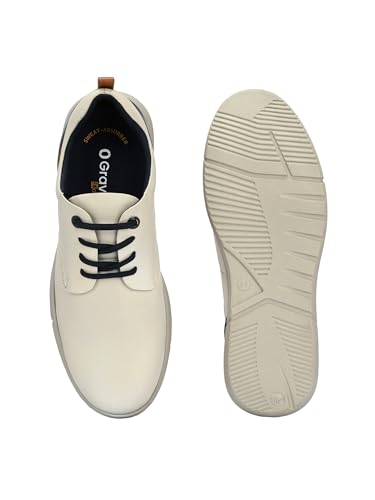 Image of egoss Zero Gravity Premium Genuine Leather Sneaker Casual Shoes for Men - ES-26