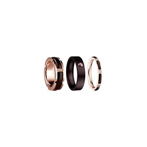 BERING weiblich Ring Size 7 rosé gold glänzend Symphony-Sale-Set8 7
