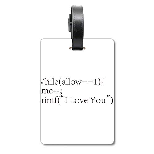Étiquette d'identification pour valise voyage bagage cabine Inscription Love You Cruise