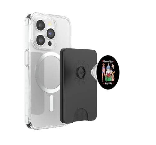 PopSockets PopWallet MagSafe Tarjetero iPhone con Soporte PopGrip 3