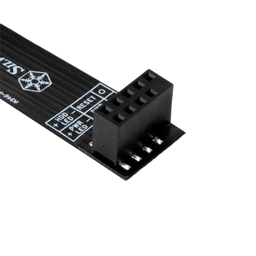 Image of Silverstone Technology CP15 Low-Profile Front I /O Power Switch Extension, SST-CP15