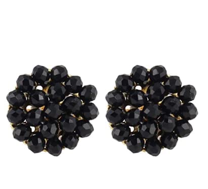 See full amazon price history chart for Mahek Pearls Black Crystal Beads Push Back Stud Earrings Jewellery For Women & Girls Mahek Pearls Black Crystal Beads Push Back Stud Earrings Jewellery For Women & Girls (B09Q27P1TM) Amazon Price History, Amazon Price Tracker