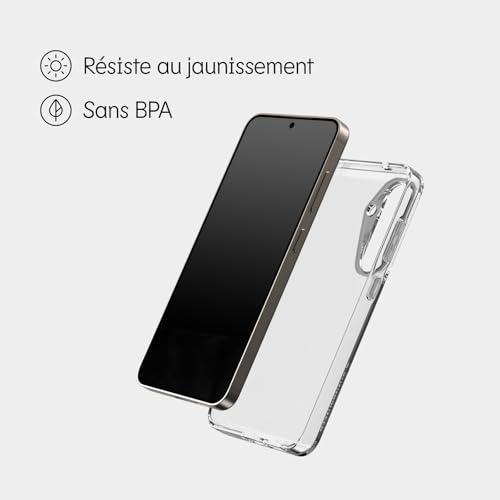 Coque Galaxy S25 RhinoShield transparente antichoc protection rigide