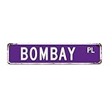 Bombay Cat Custom Street Signs Aluminum Metal Sign Bombay Decor Bombay Owner Gift Funny Kitten Wall Art Vintage Rustic Metal Wall Sign Wall Decor For Bedroom Living Room Kitchen Front Porch