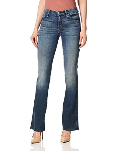 7 For All Mankind 1039 for All Mankind Women's Bootcut Jean, Rich Coastal Blue, 24