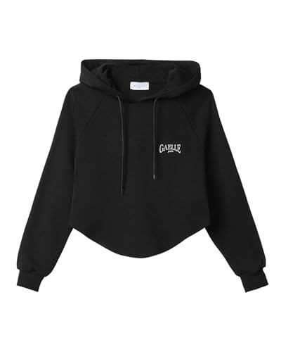Hoodie cropped femme Gaelle en coton pour en finir avec les sweats sans forme