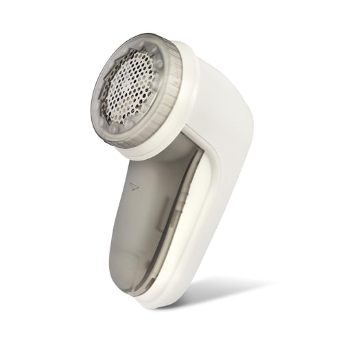 Girmi ST11 Levapelucchi, 3 Lame Inox, 2 Velocità, 3 Regolazioni altezza taglio, Dispositivo di sicurezza, Contenitore pelucchi rimovibile, Spazzolino per la pulizia, Bianco