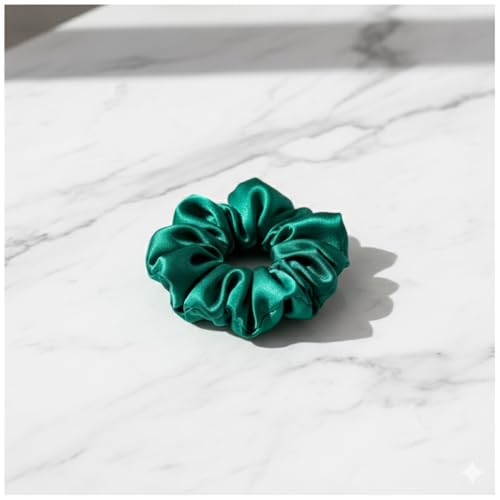 Image of Classic Satin Silk Scrunchies For Women And Girls Scrunchie for Less Hair fall Hairbands Rubber Band Scrunchies For Girls Best Gift For Mom, Sister And Girlfriend, Multi (Minimum order quantity 10)
